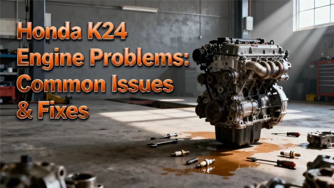 Honda K24 Engine Problems: Common Issues & Fixes